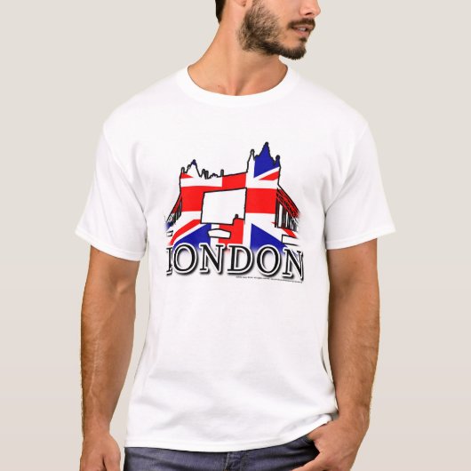 ロンドンのティー Tシャツ (正面)
