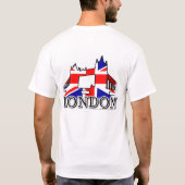 ロンドンのティー Tシャツ (裏面)