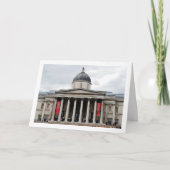 ロンドンのトラファルガー広場のギャラリー カード (正面)