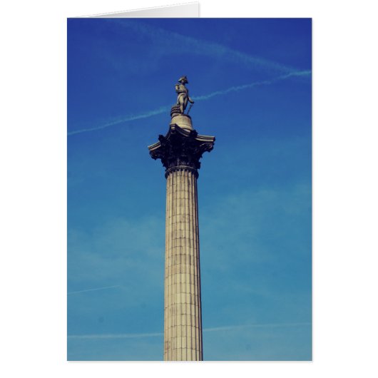 ロンドンのネルソン記念柱 (正面)