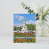 ロンドンのバッキンガム宮殿ビクトリア・メモリアル ポストカード (スタンド正面)