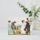 ロンドンのパリジェンヌ ポストカード (スタンド正面)