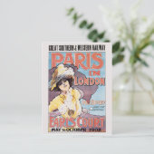 ロンドンのパリ ポストカード (スタンド正面)