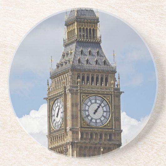 ロンドンのビッグベンと議会の議事堂 コースター (正面)