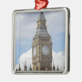 ロンドンのビッグベンと議会の議事堂 メタルオーナメント (左)