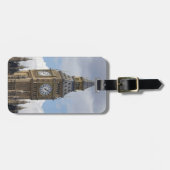 ロンドンのビッグベンと議会 ラゲッジタグ (正面横)