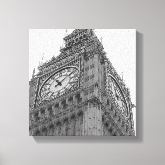 ロンドンのビッグベン キャンバスプリント (正面)