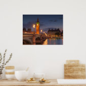 ロンドンのビッグベン ポスター (キッチン)