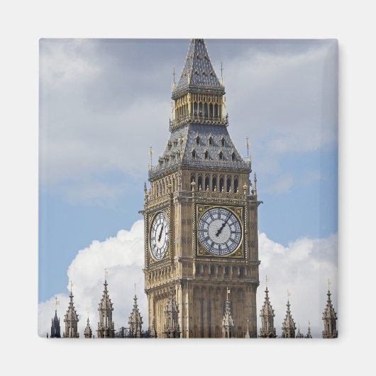 ロンドンのビッグ・ベンと議会 マグネット (正面)