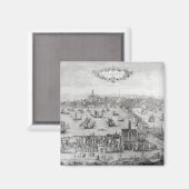 ロンドンのビュー マグネット (正面/裏面)