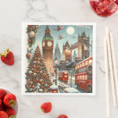 ロンドンのフェスティバルスプレンダー鮮やか – クリスマスカー (インサイチュ)