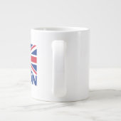 ロンドンのブルー ジャンボコーヒーマグカップ (裏面)