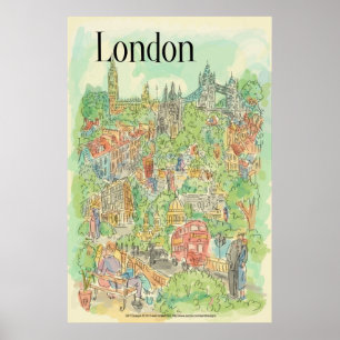 ロンドンのポスター ポスター
