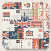 ロンドンのポスト・コルクで支えられたコースター コースター (正面)