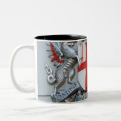 ロンドンのマグの都市 ツートーンマグカップ (左)