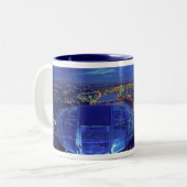 ロンドンのマグ ツートーンマグカップ (正面左)