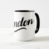 ロンドンのマグ マグカップ (正面右)