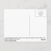 ロンドンのメインボードトリプチチ:天使とマドンナ ポストカード (裏面)