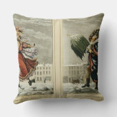 ロンドンのメリークリスマスそして明けましておめでとう: クッション (裏面)