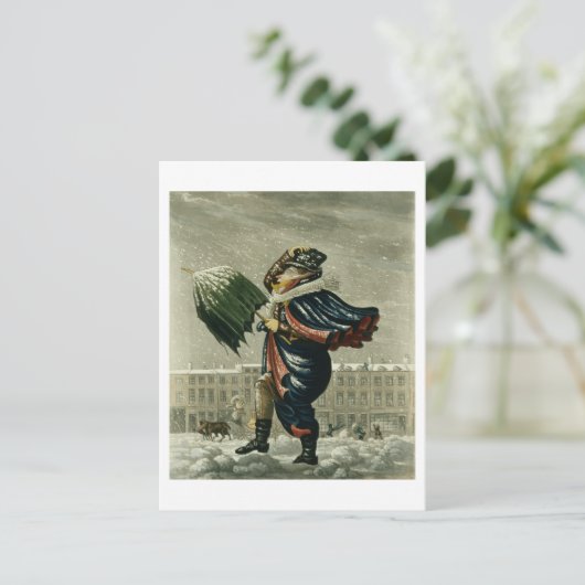 ロンドンのメリークリスマスそして明けましておめでとう、 シーズンポストカード (スタンド正面)