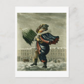 ロンドンのメリークリスマスそして明けましておめでとう、 シーズンポストカード (正面)