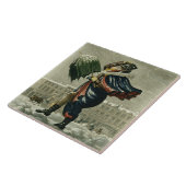 ロンドンのメリークリスマスそして明けましておめでとう、 タイル (側面)