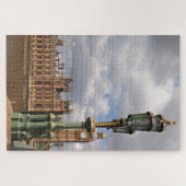 ロンドンのライトを持つビッグベン ジグソーパズル (横)