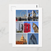 ロンドンのランドマーク2 ポストカード (正面/裏面)