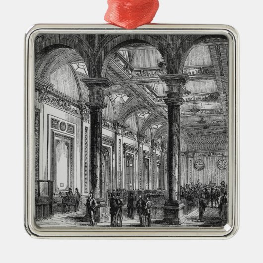 ロンドンのロイドのインテリア メタルオーナメント (正面)