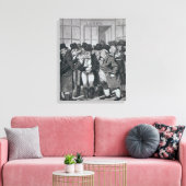 ロンドンのロイドの外で キャンバスプリント (インサイチュ (リビング))