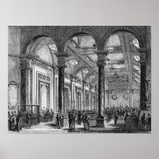 ロンドンのロイドインテリア ポスター (正面)