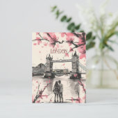 ロンドンのロマンス ポストカード (スタンド正面)
