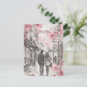 ロンドンのロマンス ポストカード (スタンド正面)