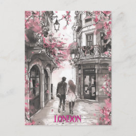 ロンドンのロマンス ポストカード