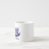 ロンドンのヴィンテージ、紋章付き外衣、イギリスイギリス市 エスプレッソカップ (正面)