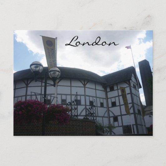 ロンドンの世界 ポストカード (正面)