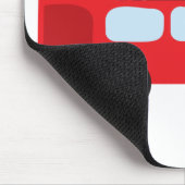 ロンドンの二階建てバス マウスパッド (コーナー)