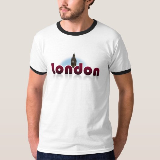 ロンドンの信号器 Tシャツ (正面)