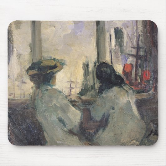 ロンドンの到着 マウスパッド (正面)