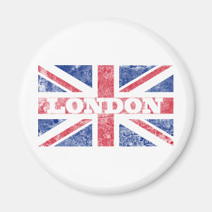 ロンドンの古い旗 マグネット