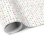 ロンドンの同性愛者Wordsearch ラッピングペーパー (ロールコーナー)