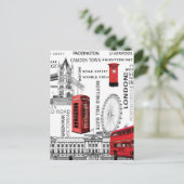 ロンドンの土産物が合成.jpg ポストカード (スタンド正面)