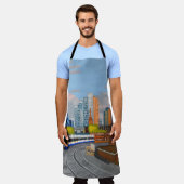 ロンドンの地上エプロン エプロン (着用した状態)