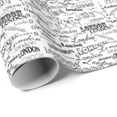 ロンドンの地下鉄の芸術 ラッピングペーパー (ロールコーナー)