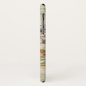 ロンドンの地下鉄道の地図 Case-Mate iPhoneケース (裏面/左)