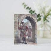 ロンドンの塔でヨーンウォーダー ポストカード (スタンド正面)