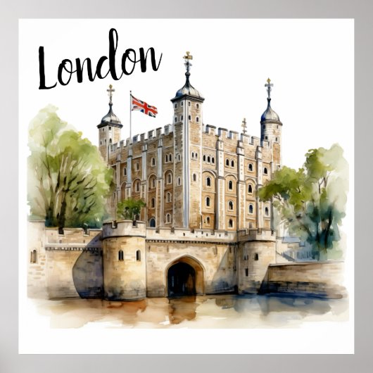 ロンドンの塔：イギリスの歴史守護者 ポスター (正面)