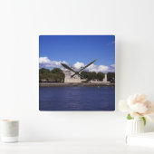 ロンドンの塔 スクエア壁時計 (ホーム)