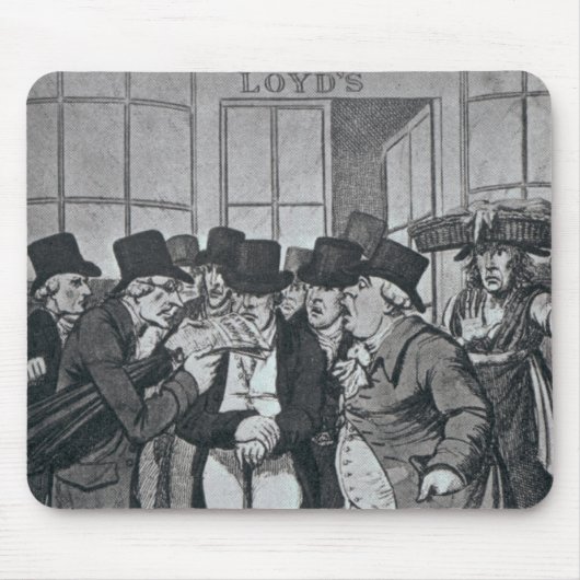 ロンドンの外のLloyds マウスパッド (正面)