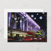 ロンドンの夜はがき ポストカード (正面/裏面)